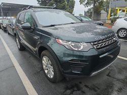 Land Rover Vehiculos salvage en venta: 2017 Land Rover Discovery Sport SE