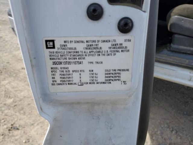 2005 Chevrolet Silverado K1500