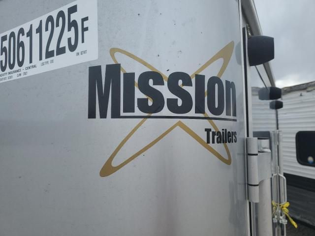 2024 Alcom Mission Enclosed Cargo Trailer