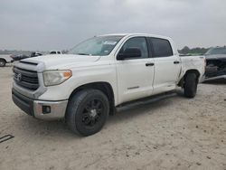 Salvage trucks for sale at Houston, TX auction: 2014 Toyota Tundra Crewmax SR5