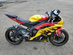 Salvage motorcycles for sale at Pennsburg, PA auction: 2008 Yamaha YZFR6