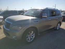 Salvage cars for sale from Copart Indianapolis, IN: 2013 Infiniti QX56