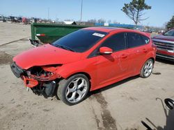 Ford Focus st salvage cars for sale: 2014 Ford Focus ST