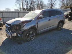 Toyota Highlander salvage cars for sale: 2016 Toyota Highlander XLE