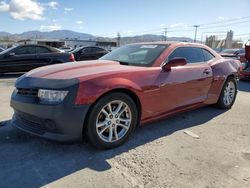 Salvage cars for sale from Copart Sun Valley, CA: 2015 Chevrolet Camaro LS