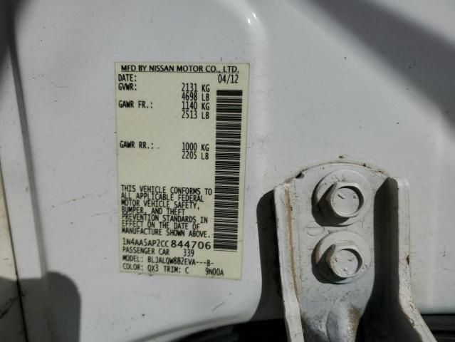2012 Nissan Maxima S