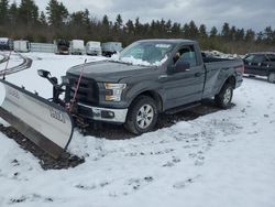 Salvage trucks for sale at Windham, ME auction: 2017 Ford F150
