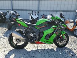 Salvage motorcycles for sale at Loganville, GA auction: 2024 Kawasaki ZX1002 L