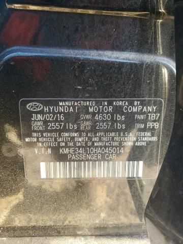 2017 Hyundai Sonata Hybrid