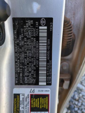 2012 Toyota Camry Base