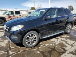 Mercedes-Benz gle-Class salvage cars for sale: 2018 Mercedes-Benz GLE 350 4matic