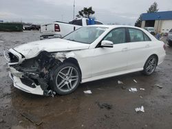 Mercedes-Benz e-Class salvage cars for sale: 2016 Mercedes-Benz E 350 4matic