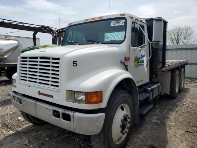 1990 International 4900 Flatbed Truck