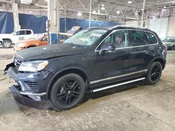 Volkswagen Touareg salvage cars for sale: 2016 Volkswagen Touareg Sport