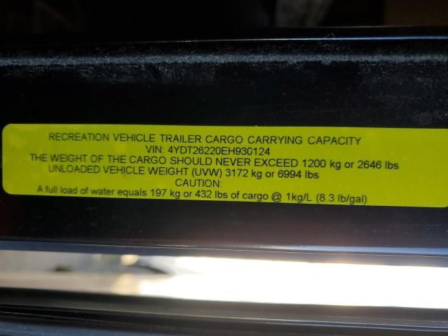 2014 Coleman Travel Trailer