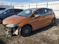 Chevrolet Cruze salvage cars for sale: 2017 Chevrolet Cruze LT