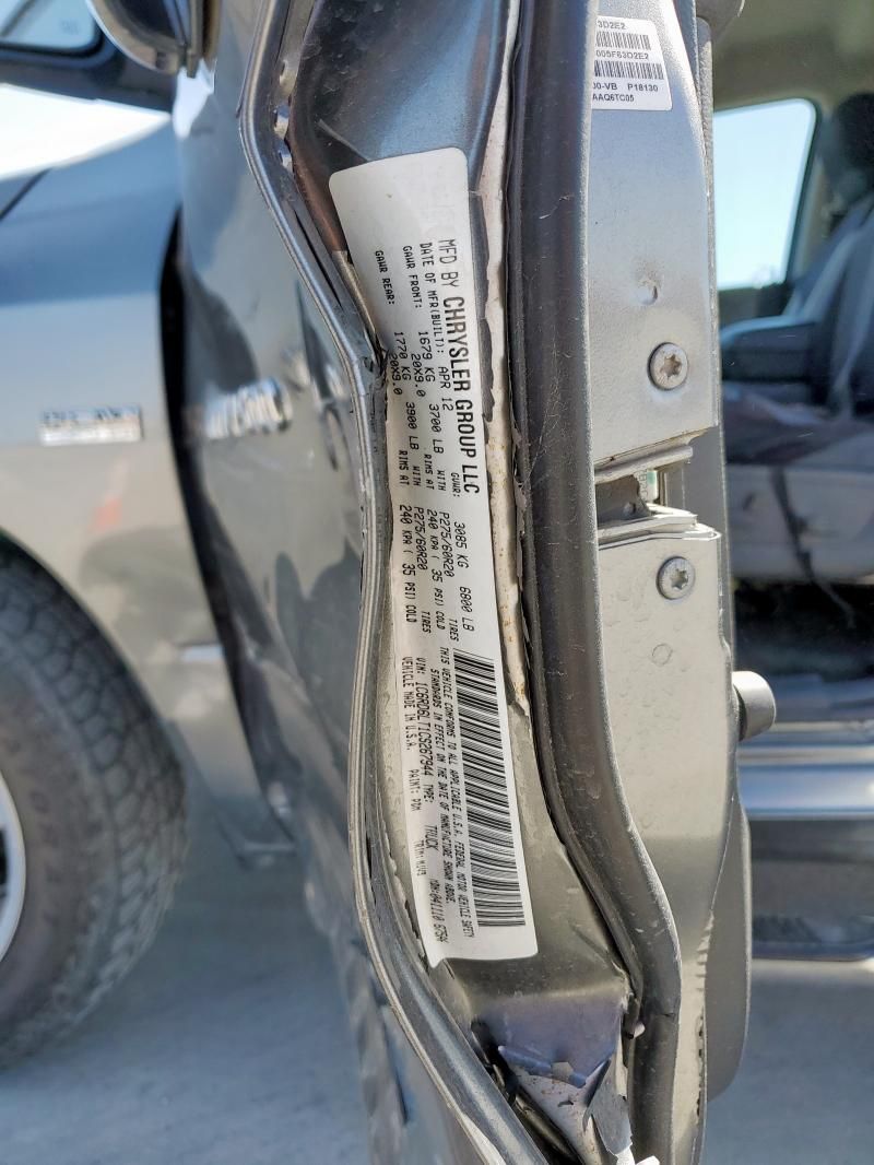 2012 Dodge RAM 1500 SLT