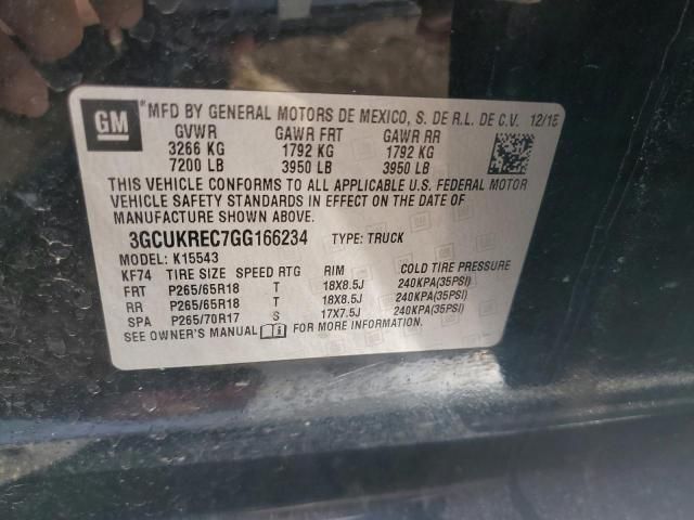 2016 Chevrolet Silverado K1500 LT