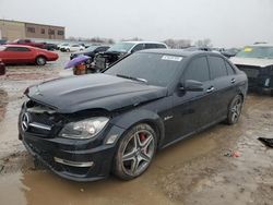 Mercedes-Benz salvage cars for sale: 2012 Mercedes-Benz C 63 AMG