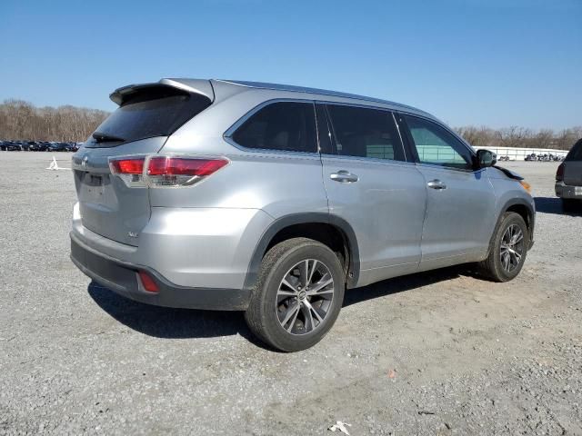 2016 Toyota Highlander XLE