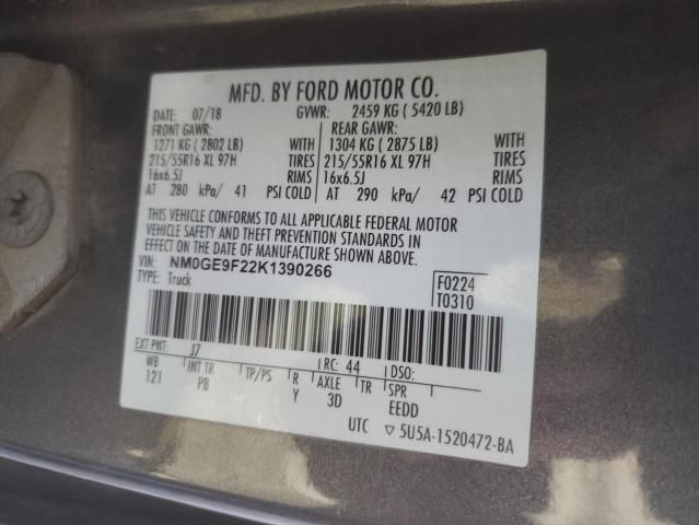 2019 Ford Transit Connect XLT