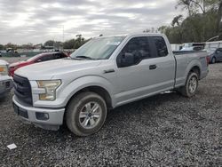 Salvage trucks for sale at Riverview, FL auction: 2015 Ford F150 Super Cab