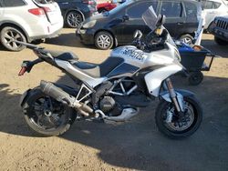 Salvage motorcycles for sale at Brighton, CO auction: 2014 Ducati Multistrada 1200