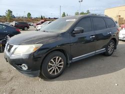 Nissan salvage cars for sale: 2015 Nissan Pathfinder S