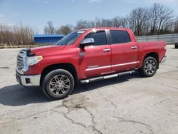 Toyota salvage cars for sale: 2016 Toyota Tundra Crewmax Limited