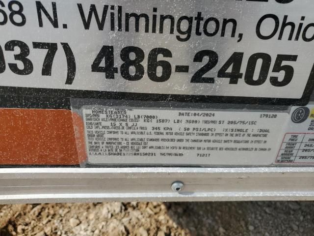 2024 Homeseader 712IT Enclosed Cargo Trailer