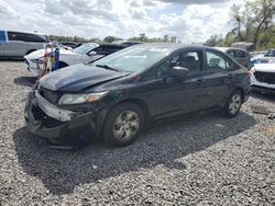 Honda Civic Vehiculos salvage en venta: 2015 Honda Civic LX