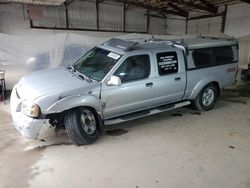 Salvage trucks for sale at Lexington, KY auction: 2002 Nissan Frontier Crew Cab XE