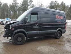 Salvage trucks for sale at Lyman, ME auction: 2017 Mercedes-Benz Sprinter 2500