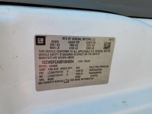 2013 Chevrolet Express G2500