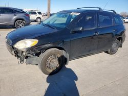 Salvage cars for sale from Copart Grand Prairie, TX: 2008 Toyota Corolla Matrix XR