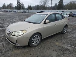 Hyundai Elantra salvage cars for sale: 2010 Hyundai Elantra Blue