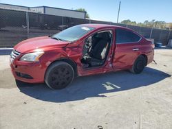 Vehiculos salvage en venta de Copart Orlando, FL: 2014 Nissan Sentra S