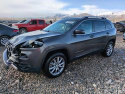 Jeep salvage cars for sale: 2018 Jeep Cherokee Limited