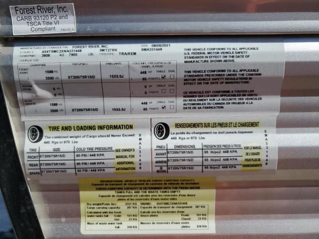 2022 Salem Travel Trailer