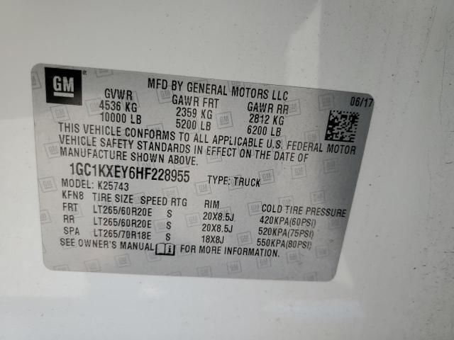 2017 Chevrolet Silverado K2500 High Country