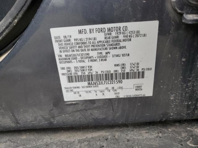 2020 Ford Ecosport SES