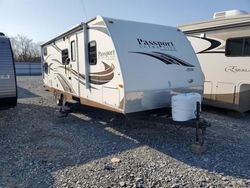 Keystone salvage cars for sale: 2013 Keystone 2013 Camper                         Passport