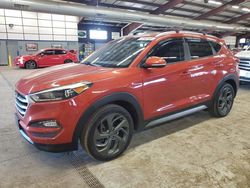 Salvage cars for sale from Copart East Granby, CT: 2017 Hyundai Tucson Limited