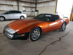 Chevrolet Corvette salvage cars for sale: 1991 Chevrolet Corvette