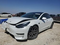 Tesla salvage cars for sale: 2021 Tesla Model 3