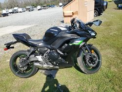 Salvage motorcycles for sale at Tifton, GA auction: 2025 Kawasaki EX650 R