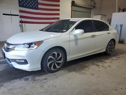 Salvage cars for sale from Copart Candia, NH: 2016 Honda Accord exl