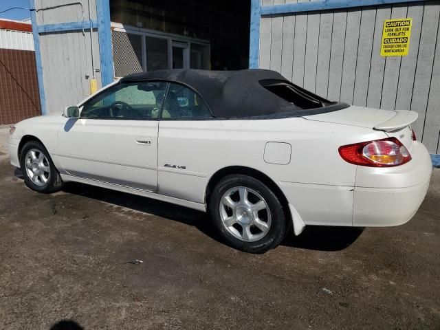 2002 Toyota Camry Solara SE