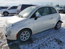 Fiat salvage cars for sale: 2017 Fiat 500 Lounge