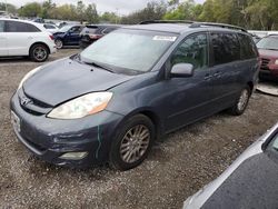 Toyota Sienna xle salvage cars for sale: 2007 Toyota Sienna XLE